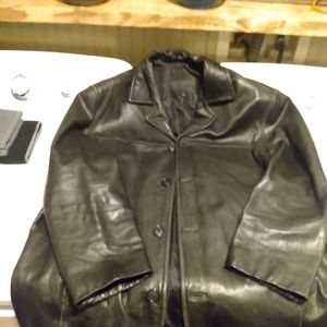 John Ashford leather coat